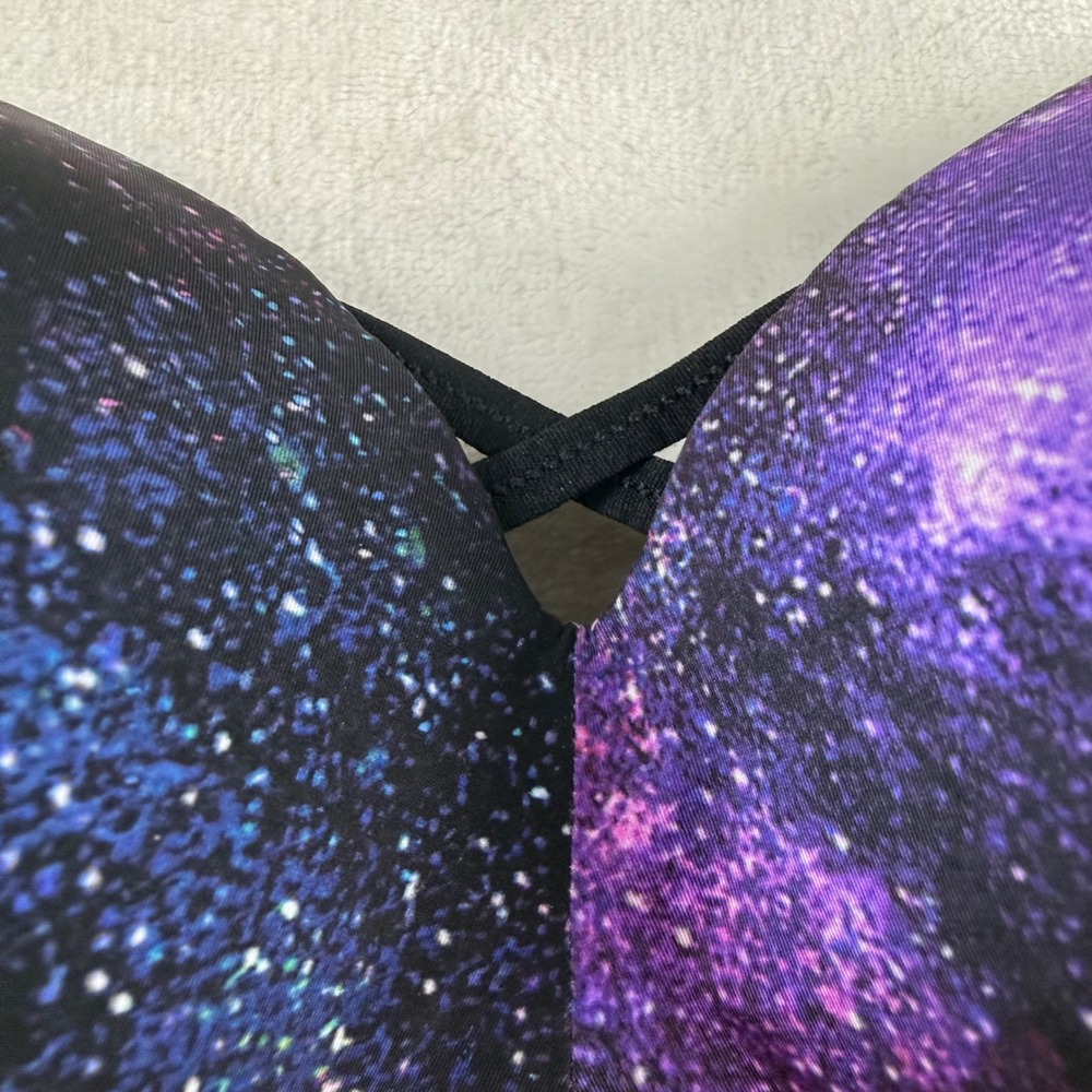 Torrid Curve Bra Bundle Women 42D Multicolor Galaxy Star Rose Floral Wireless - Picture 12 of 16